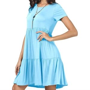 T-shirt Ruffled Dress